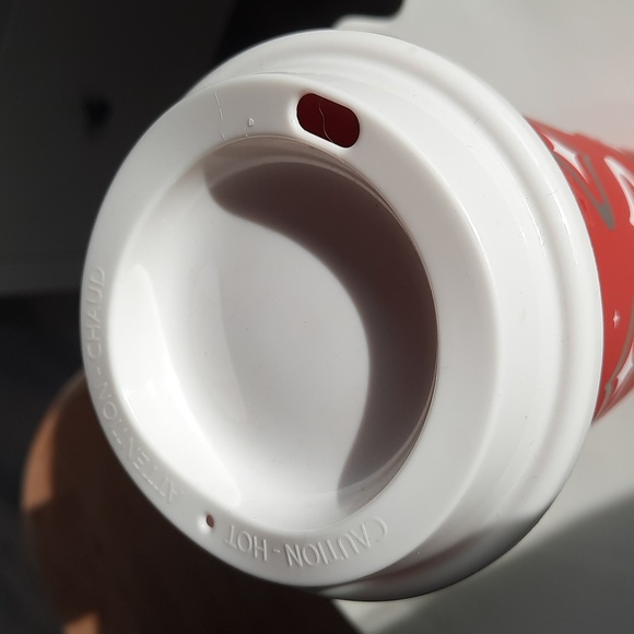 Starbucks Holiday limited edition 2023 Reusable Red Cup to go 16 oz. Grande - Picture 5 of 7